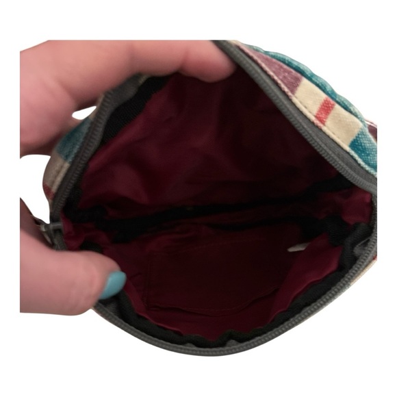 Kavu Tan and Orange Mini Bag Compact Crossbody - Picture 3 of 4